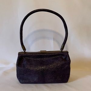Dries Van Noten vintage purple purse